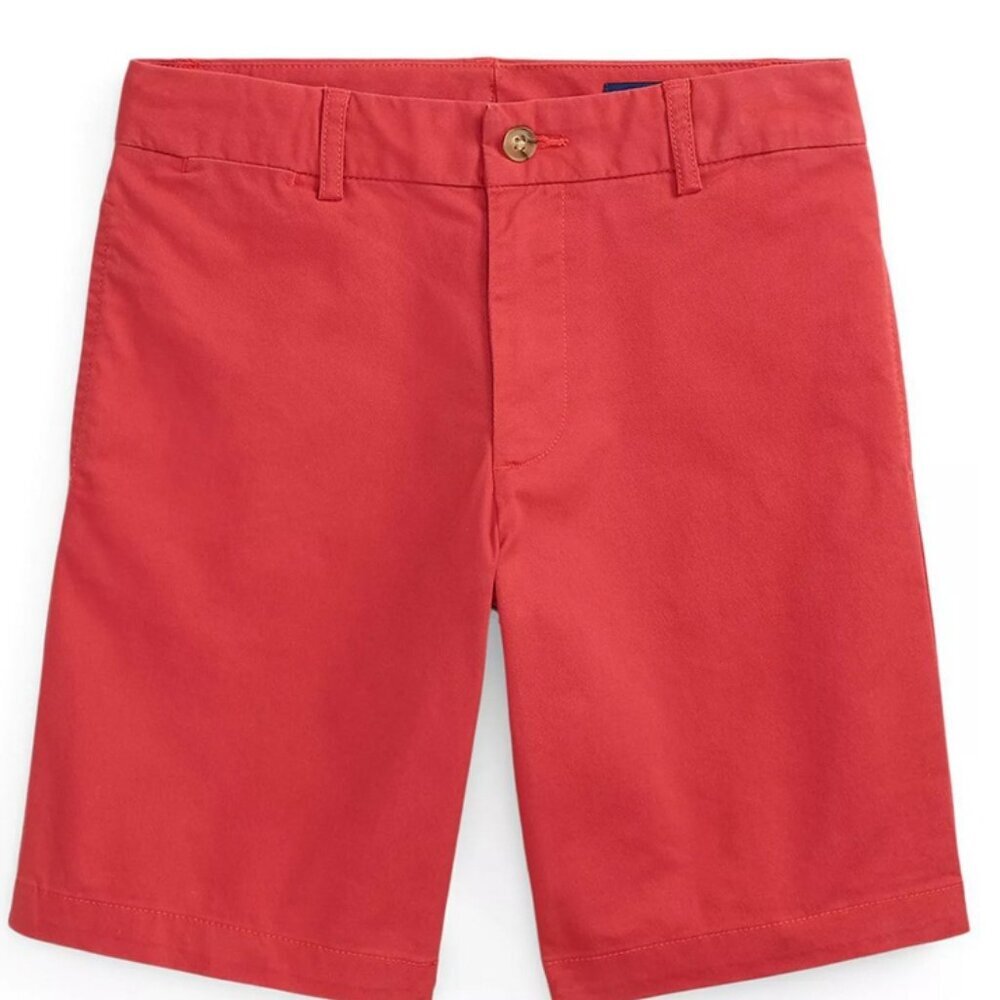 NWT Polo Ralph Lauren Big Boys Stretch Shorts - Nantucket Red Size 20